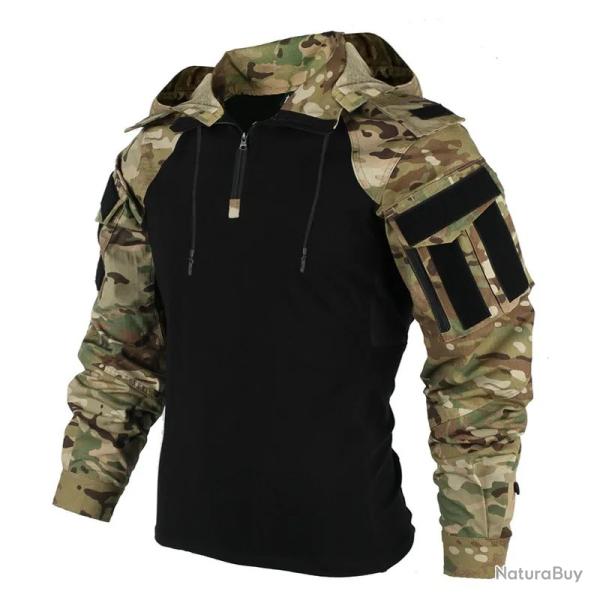 Chemise arm�e camouflage - manches longues - robuste