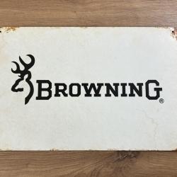 Plaque &eacute;maill&eacute;e Browning