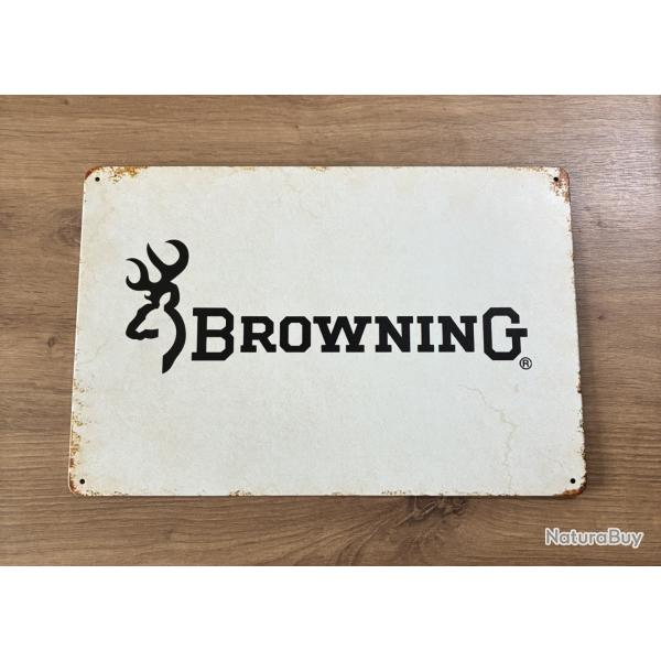 Plaque �maill�e Browning