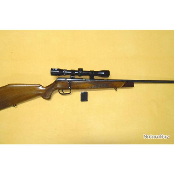 CARABINE VOERE LUXE - Cal 22 Magnum - � CHARGEUR +LUNETTE - DEPART 1� SANS PRIX RESERVE !!!