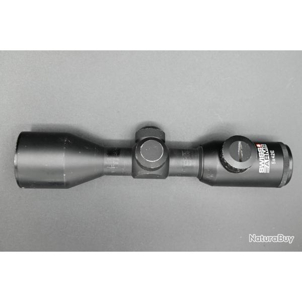 Lunette Swiss Arms 5X42E r�ticule lumineux