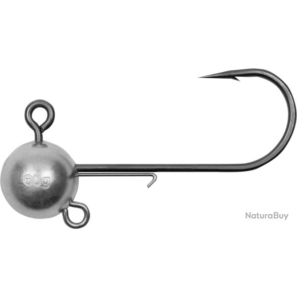 T�te Plomb�e Black Cat Mega Jighead 60g 10/0 Par 2