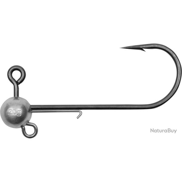 T�te Plomb�e Black Cat Mega Jighead 20g 12/0 Par 2