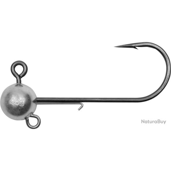 T�te Plomb�e Black Cat Mega Jighead 40g 12/0 Par 2