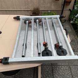 Ponton de peche D25 alluminium