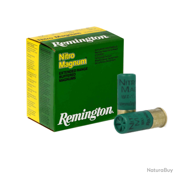 Cartouches Remington Nitro Magnum 12/76 46 Grammes - Num�ro 6
