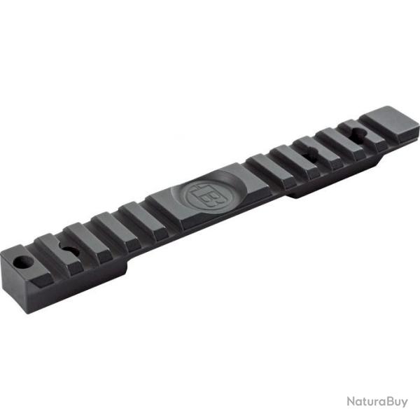 Embase rail acier carbone longue type Picatinny Weaver pour Bergara B14 action longue pent�e 30 MOA