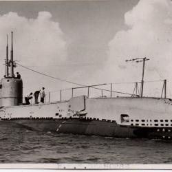 Carte postale HMS Seahorse sous-marin-N&deg;8147