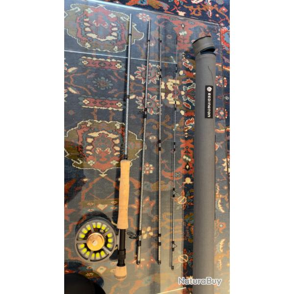 Mouche Mer / carnassiers REDINGTON Predator 9pieds soie de 8 + Sage Spectrum C + soie Rio