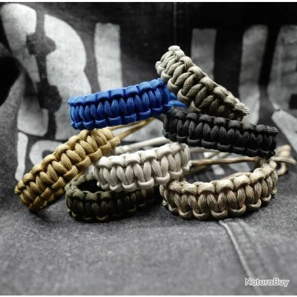 Bracelet Paracorde Sans Attache Grade Militaire | TXC ARMEMENT