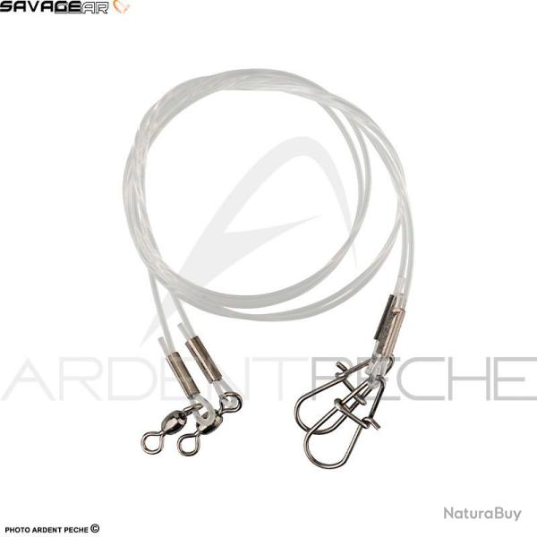 Bas de ligne SAVAGE GEAR Regenerator trace 50cm � 0.85mm