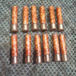 lot de 12 cartouches MANUFRANCE de 9 mm FLOBERT &agrave; douille carton