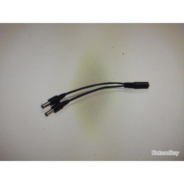 Dogtra coupleur double prise universel 5mm/5mm
