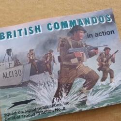 Livre British commandos en action WW2