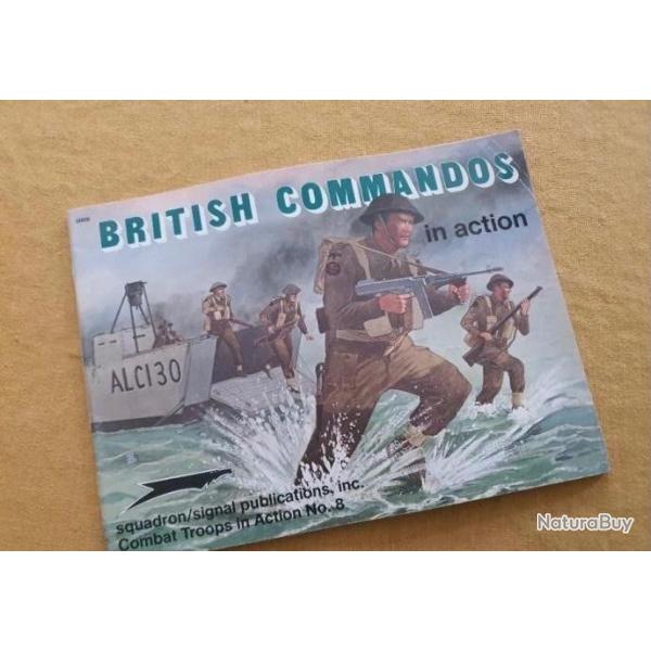 Livre British commandos en action WW2