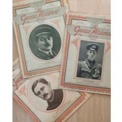 Revue de La guerre a&eacute;rienne illustr&eacute;e N&deg; 5 , 6 et 7 avec leurs hors texte. 1916
