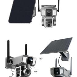 Num'axes cam&eacute;ra de surveillance 360&deg; Wi-Fi et 4G CAM1200
