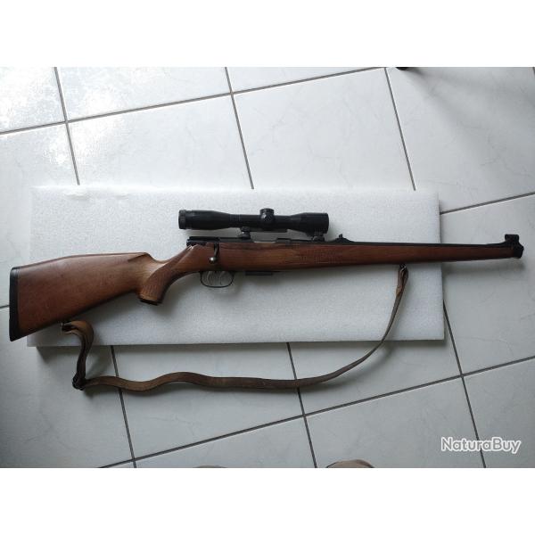 CARABINE KRICO Mod:420L cal:22 HORNET fut long