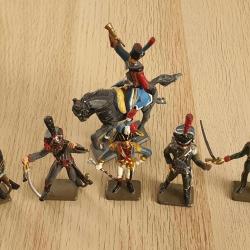 Lot soldats de plomb 1er empire Napol&eacute;on Starlux