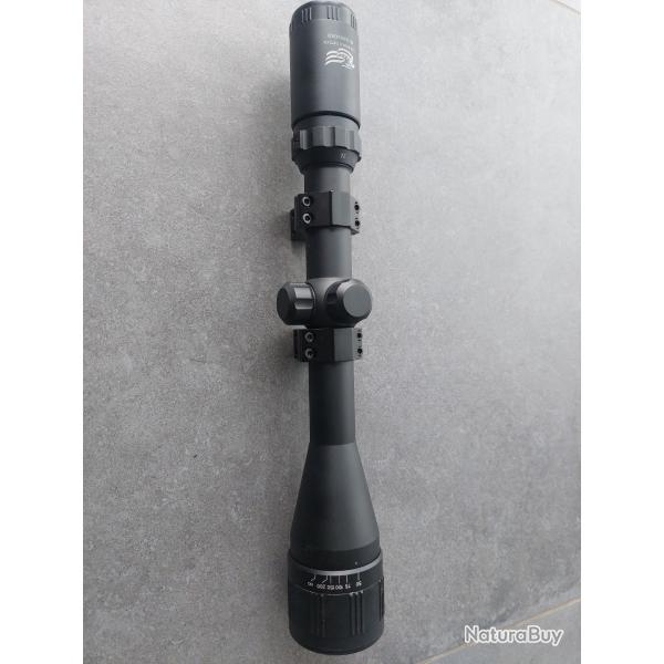 Lunette de tir 6-24�50 avec colliers
