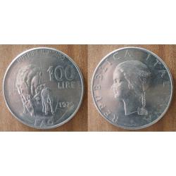 Italie 100 Lire 1979 FAO Piece Lires Italia Italy