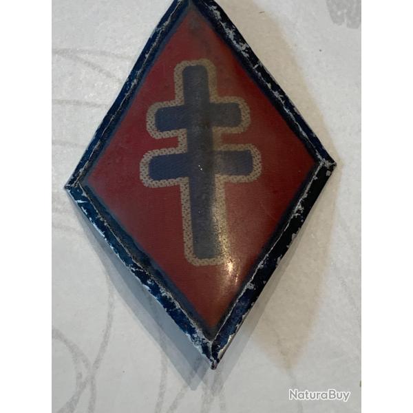 Rare insigne artisanal r�sistance ww2