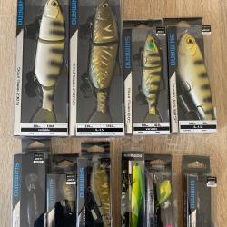 1� sans prix de r&eacute;serve ! Lot de leurres shimano 2