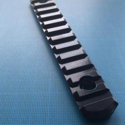 Rail picatinny: M-LOK 13, aluminium &agrave; bords arrondis