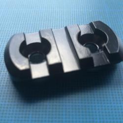 Rail picatinny: M-LOK 3, aluminium &agrave; bords arrondis