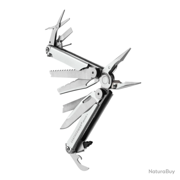 832526 - Leatherman Wave+ multitool 18 fonctions acier 420HC EDC