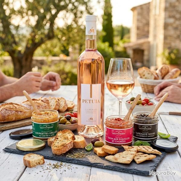 Offre sp�ciale Les saveurs du Sud - 3 vins ros�s 3 tartinables - L'offre compl�te