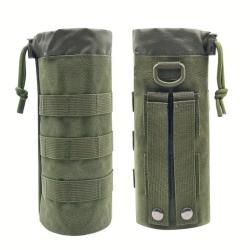 Sacoche porte bouteille-gourde tactique Kaki - Livraison gratuite