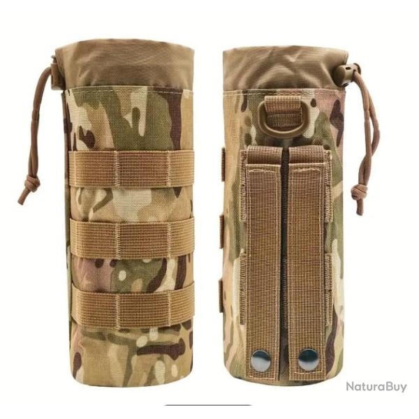 Sacoche porte bouteille-gourde tactique Treillis - Livraison gratuite