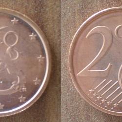 Finlande 2 Cent 2008 Euro Centimes Cents Piece