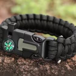Bracelet Paracorde Boussole SurvivalBand | TXC ARMEMENT
