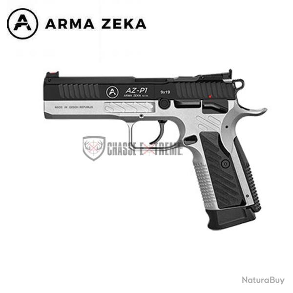 Pistolet ARMA ZEKA AZ-P1 Sport Optics Ready Cal 9x19 mm Silver