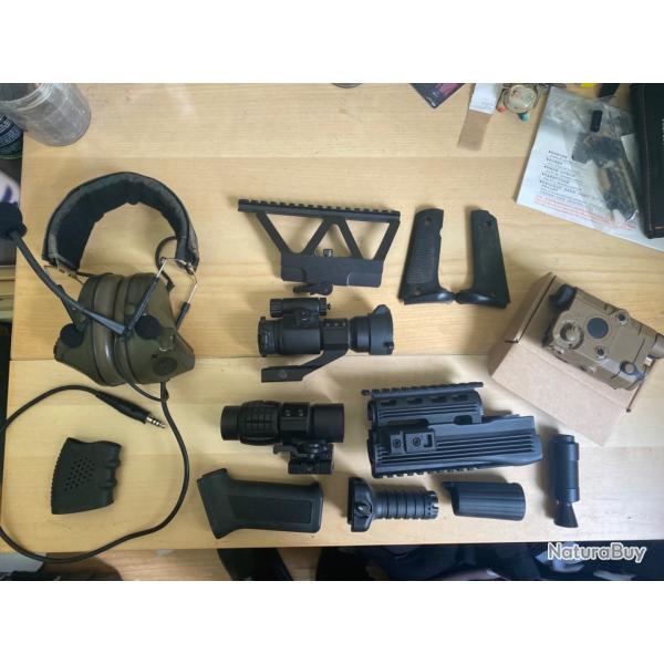 Lot equipment airsoft
