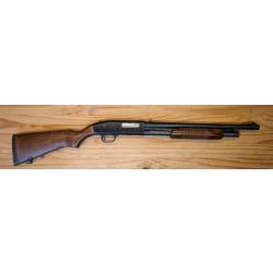 Fusil a pompe MOSSBERG, Mod 500A, calibre 12/76 en excellent &eacute;tat