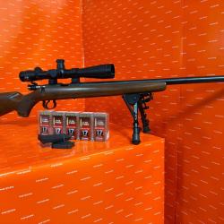 Carabine CZ 452 cal. 17HMR + Lunette Leupold