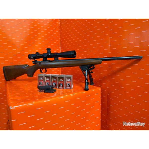 Carabine CZ 452 cal. 17HMR + Lunette Leupold