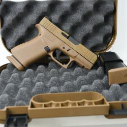 Pistolet Glock 43X Coyote MOS-K cal 9x19