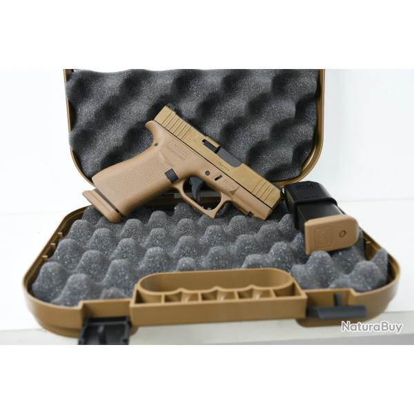 Pistolet Glock 43X Coyote MOS-K cal 9x19