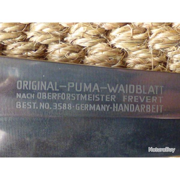 COUTEAU PUMA WAIDBLATT 3588 1966
