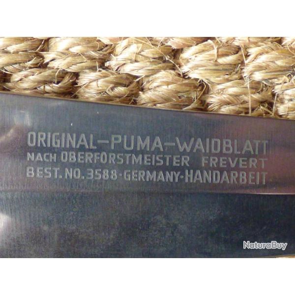 COUTEAU PUMA WAIDBLATT 3588 1966