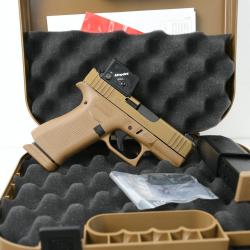 Pistolet Glock 43X Coyote A-Cut Combo cal 9x19