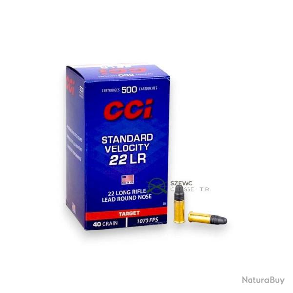 CCI STANDARD 40G 22LR LES 500