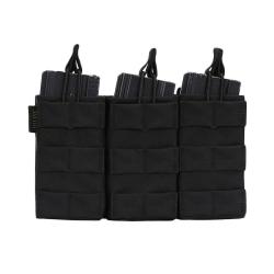 Pochette 3 chargeurs ouverte M4/M16 Noir