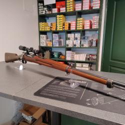 Fusil Carl Gustav 1896 avec lunette 6,5X55