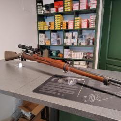 Fusil Carl Gustav 1896 avec lunette 6,5X55