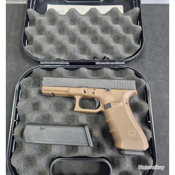 GLOCK 17 Gen 4 coyote cal 9para